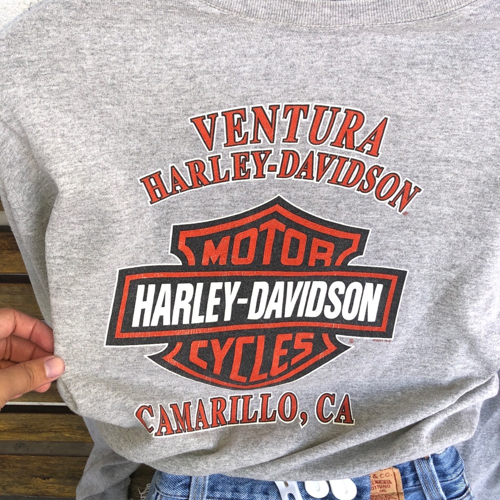 Harley Davidson | Cropped Longsleeve - Picture 4 of 4